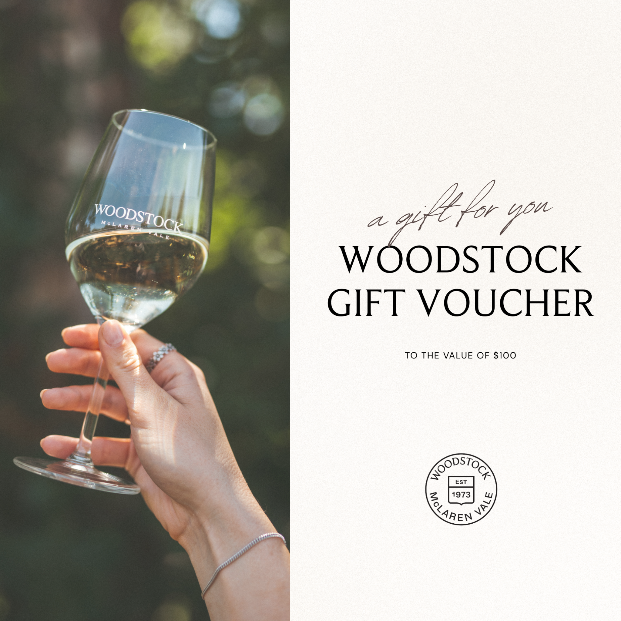 Woodstock Gift Voucher - $100