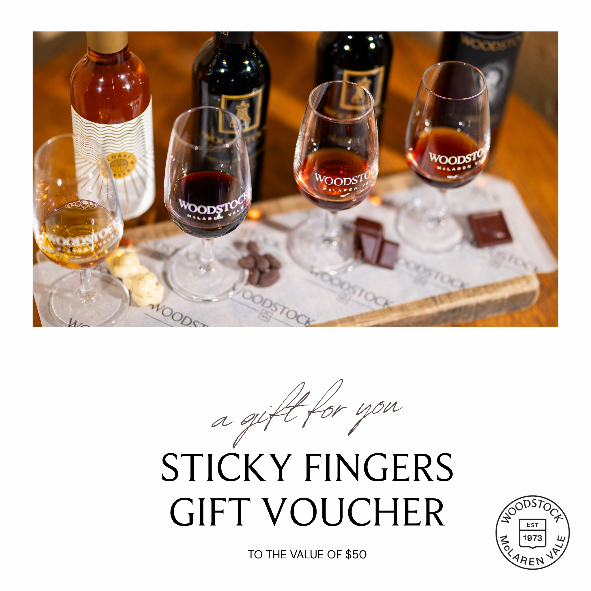Sticky Fingers Gift Voucher - $50