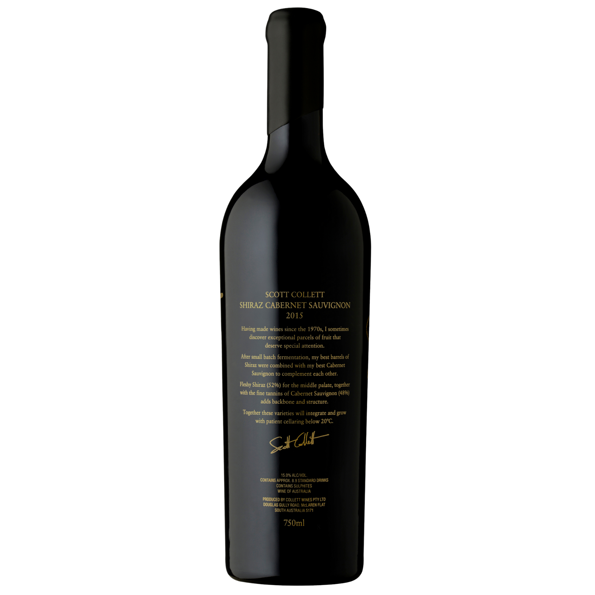 'Scott Collett' Shiraz Cabernet Sauvignon 2015